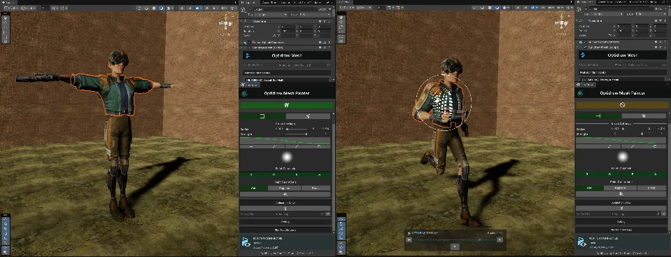 Animation Draw Mode Timeline Scrubber & Clip Controls