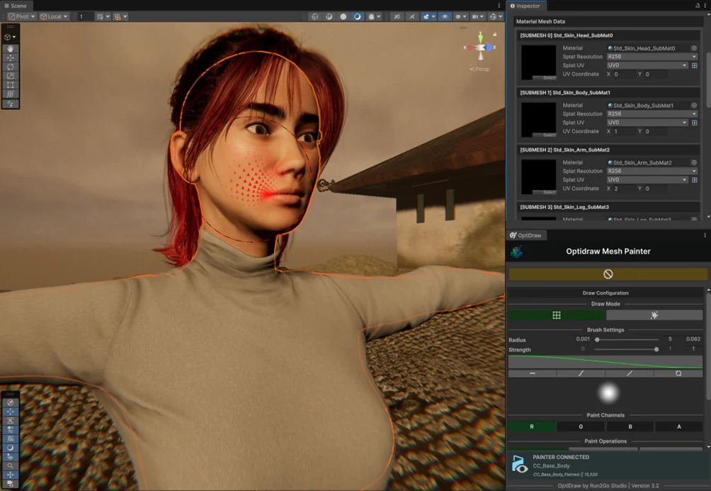 Integrated UV Viewer with Coordinate Navigation